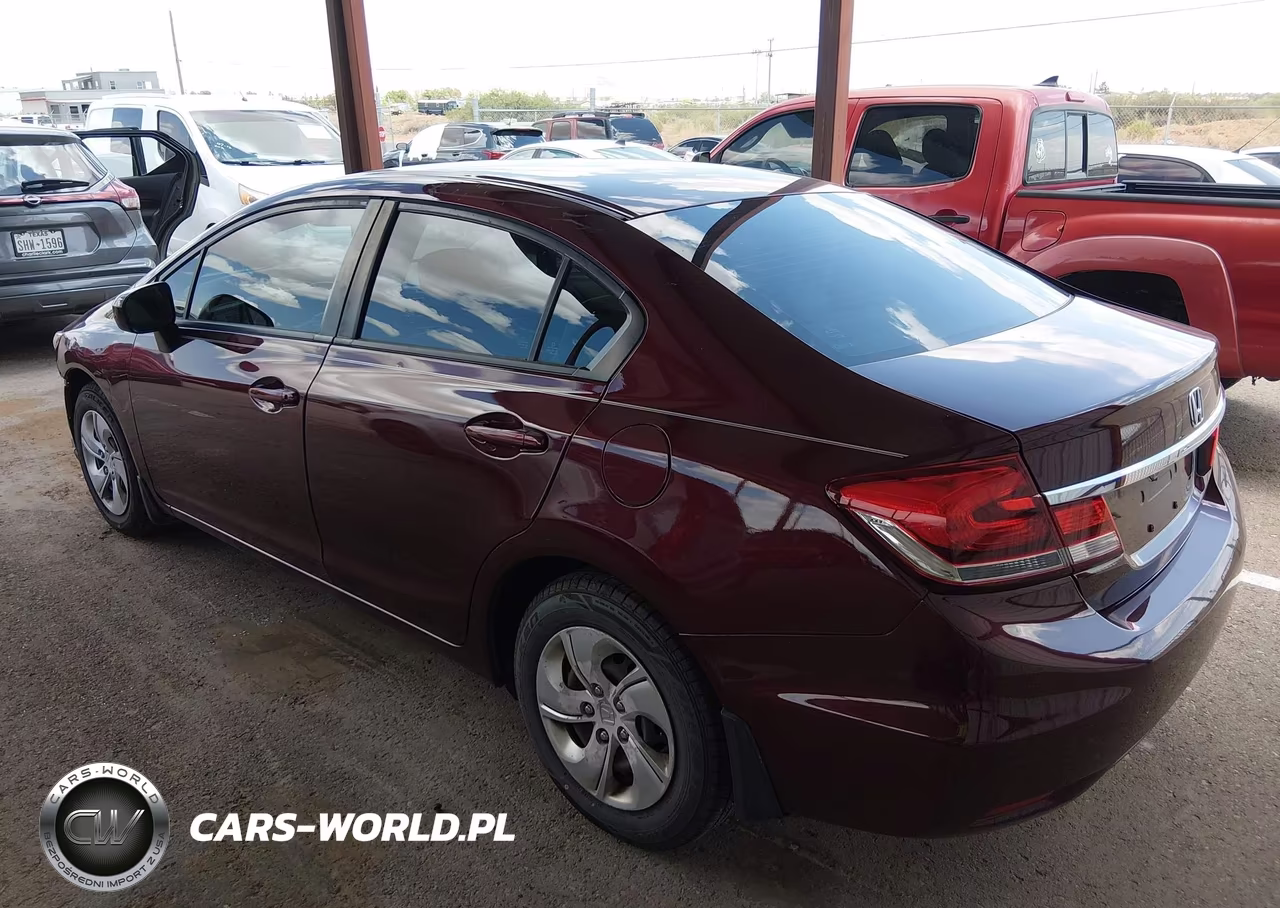 2014 Honda Civic Lx VIN:19XFB2F51EE056482 - 3