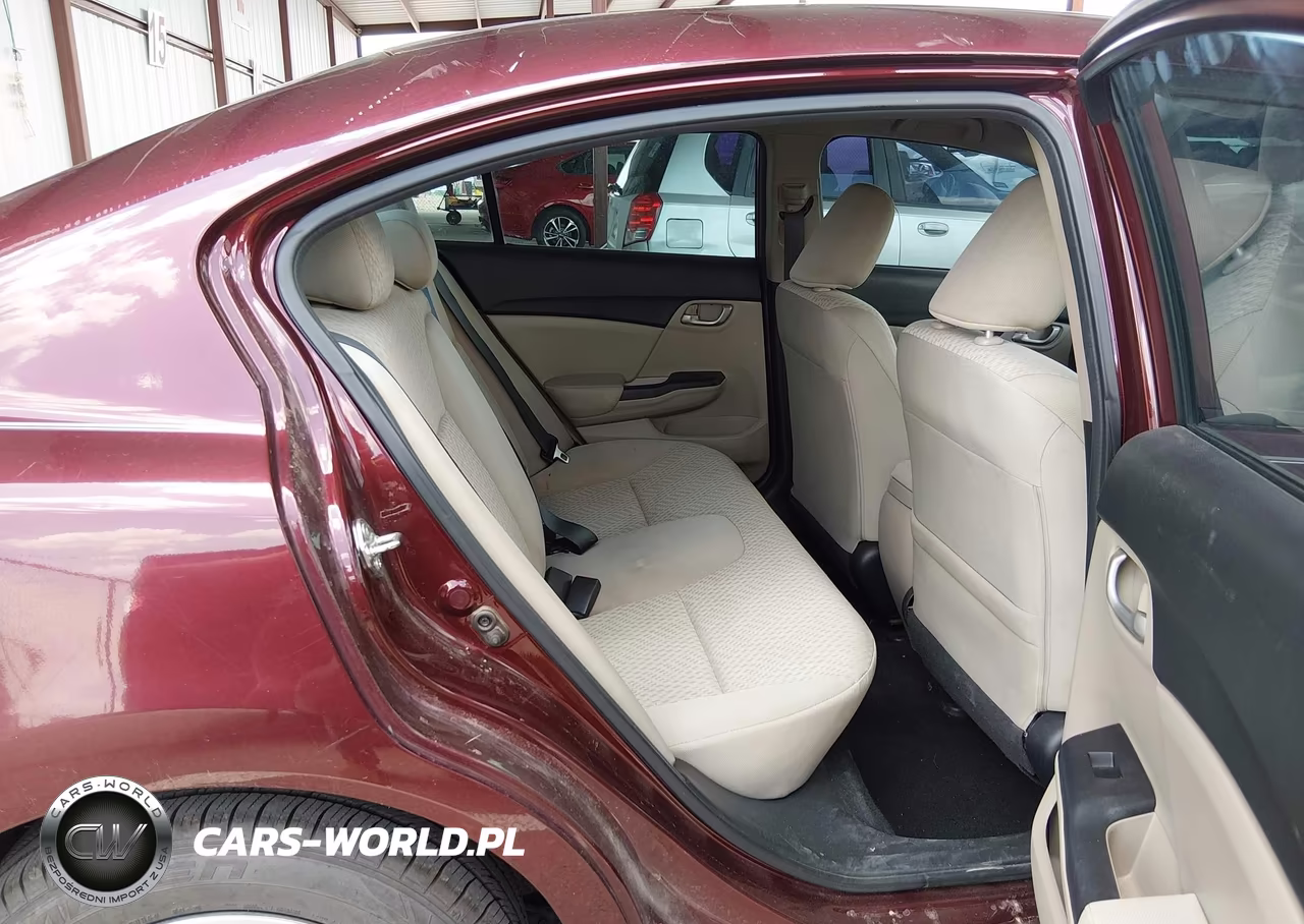 2014 Honda Civic Lx VIN:19XFB2F51EE056482 - 8
