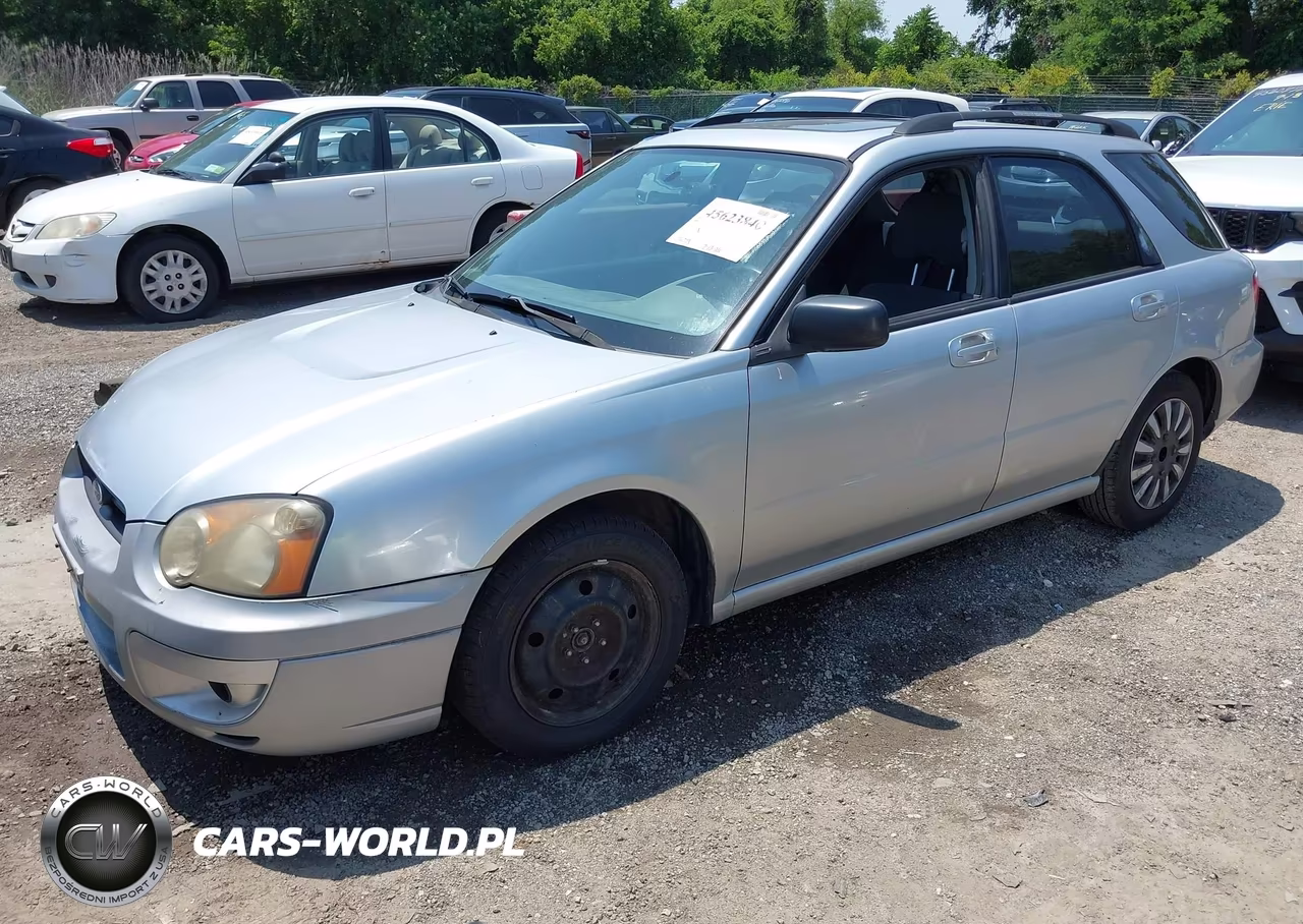 2004 Subaru Impreza 2.5Ts VIN:JF1GG65504H814549 - 2