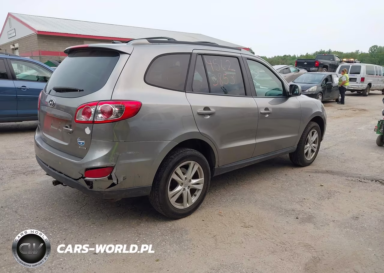 2012 Hyundai Santa Fe Se VIN:5XYZHDAGXCG103086 - 4
