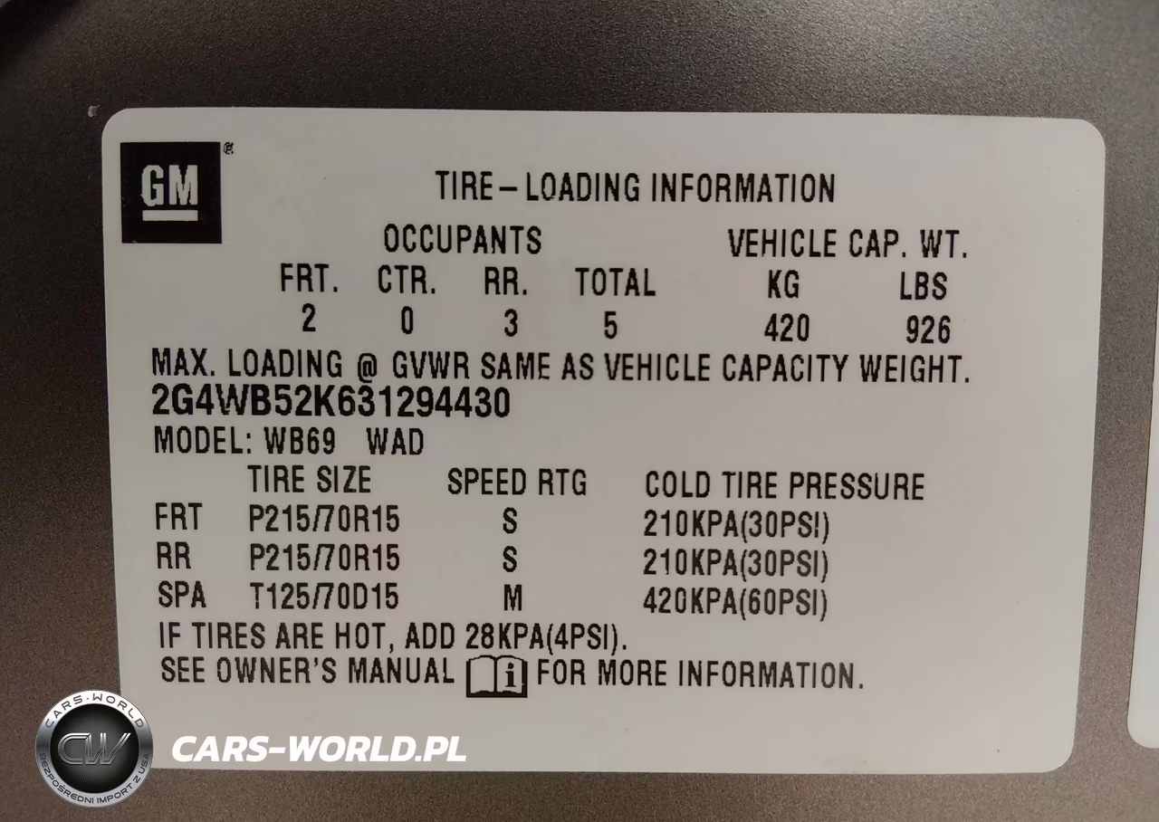 2003 Buick Regal Ls VIN:2G4WB52K631294430 - 9