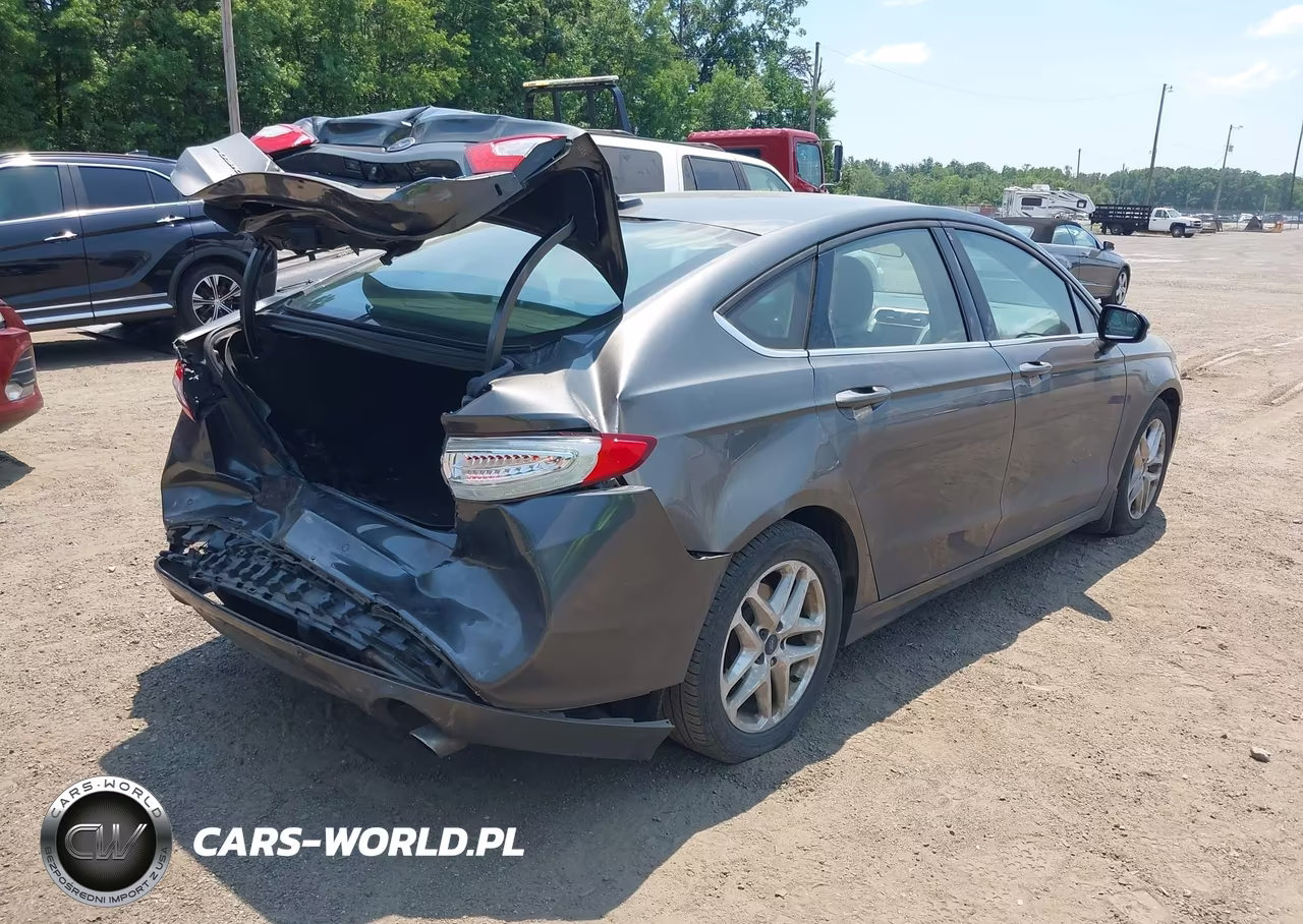 2016 Ford Fusion Se VIN:3FA6P0H77GR244753 - 4