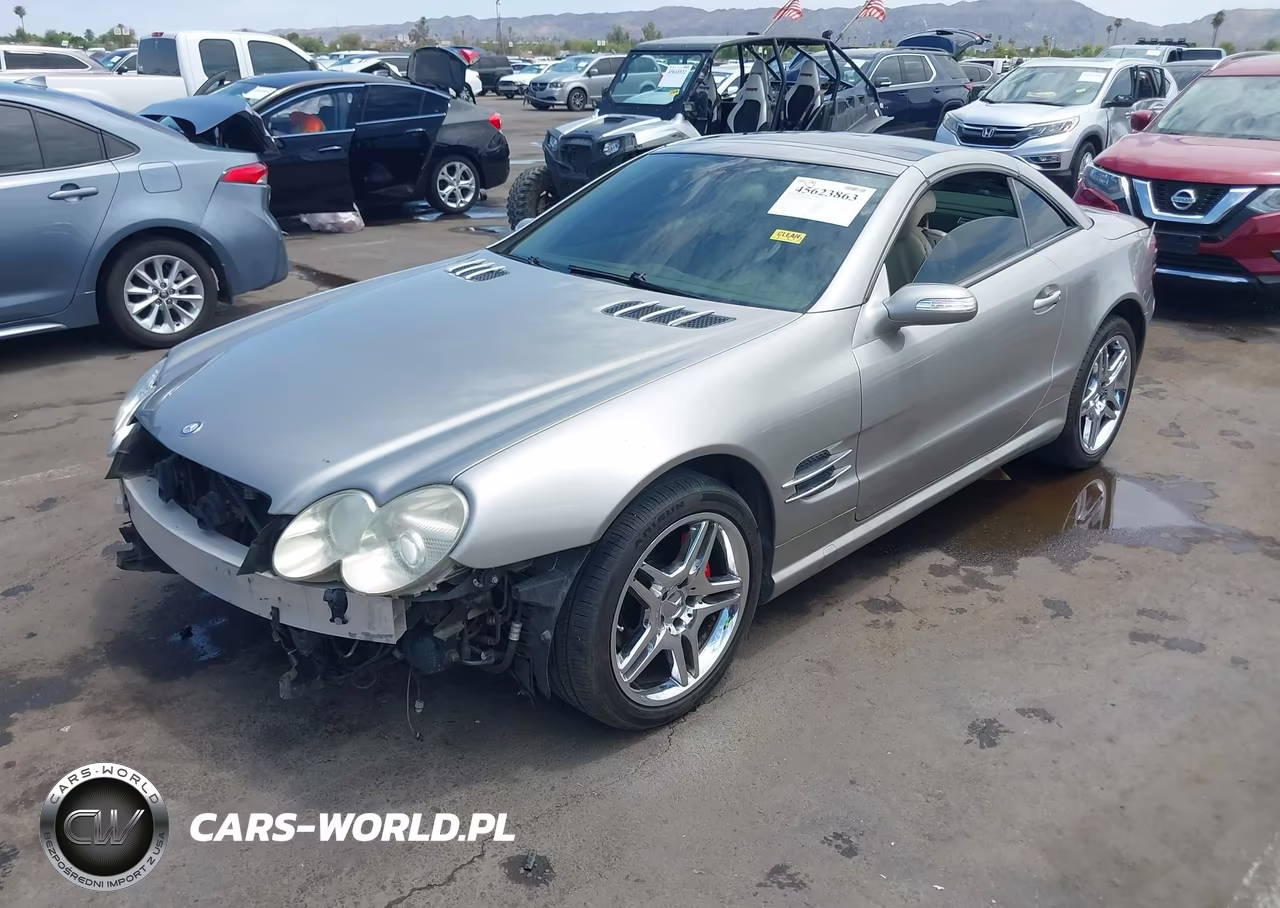 2006 Mercedes-Benz Sl 500 VIN:WDBSK75F46F112538 - 2