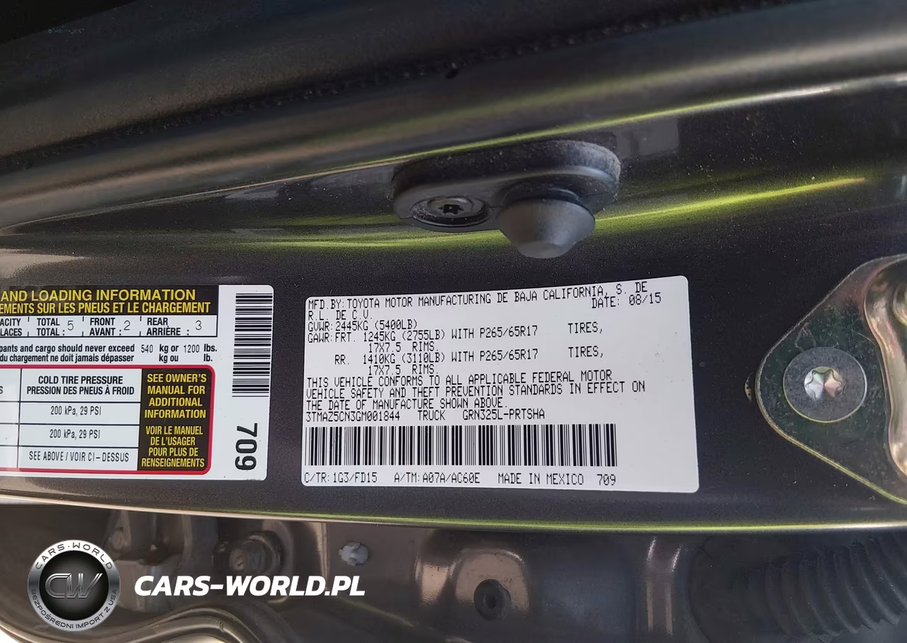 2016 Toyota Tacoma Trd Sport VIN:3TMAZ5CN3GM001844 - 9