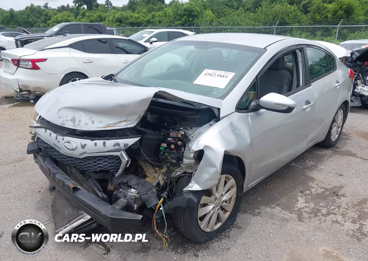 2014 Kia Forte Lx VIN:KNAFX4A67E5125990 - 2