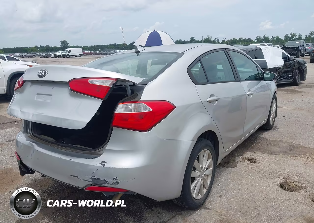 2014 Kia Forte Lx VIN:KNAFX4A67E5125990 - 4