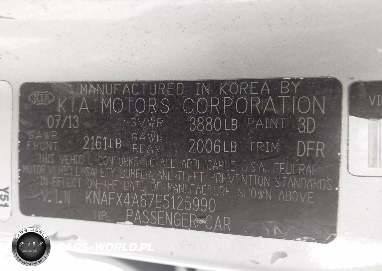 2014 Kia Forte Lx VIN:KNAFX4A67E5125990 - 9