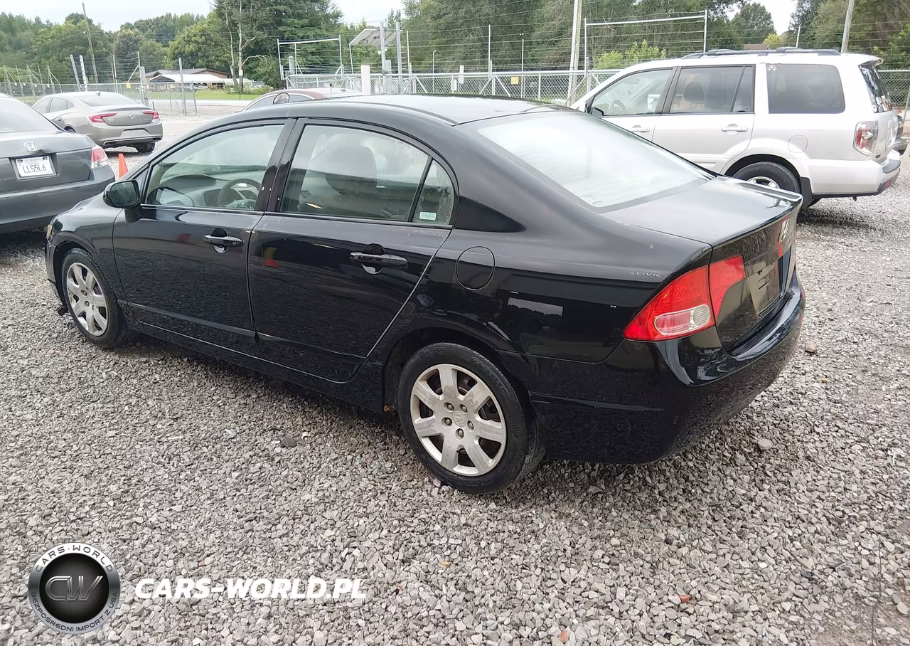 2008 Honda Civic Lx VIN:1HGFA15518L069339 - 3