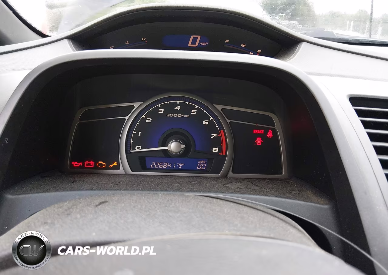 2008 Honda Civic Lx VIN:1HGFA15518L069339 - 7