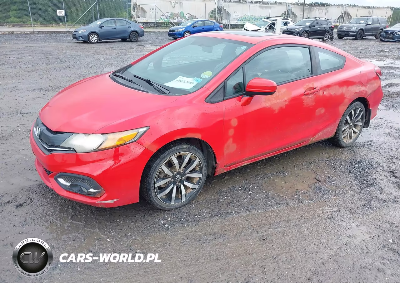2014 Honda Civic Ex-L VIN:2HGFG3B01EH501763 - 2