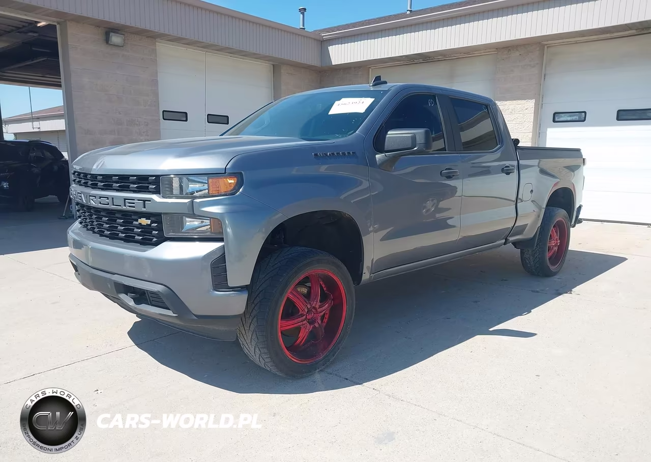 2020 Chevrolet Silverado 1500 4Wd Standard Bed Custom VIN:1GCPYBEK9LZ313402 - 2