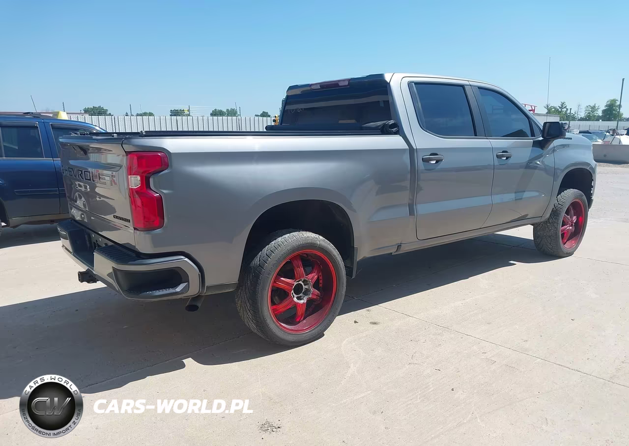2020 Chevrolet Silverado 1500 4Wd Standard Bed Custom VIN:1GCPYBEK9LZ313402 - 4