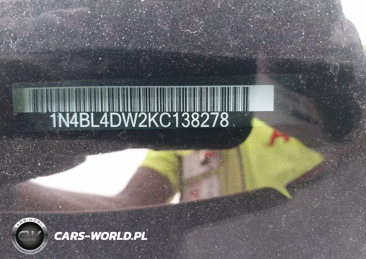 2019 Nissan Altima 2.5 Sv VIN:1N4BL4DW2KC138278 - 17
