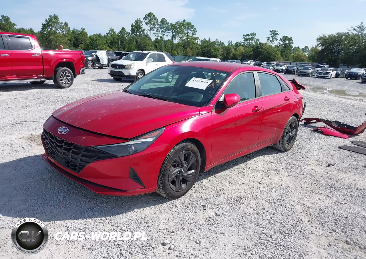 2022 Hyundai Elantra Sel VIN:5NPLS4AG0NH060316 - 2