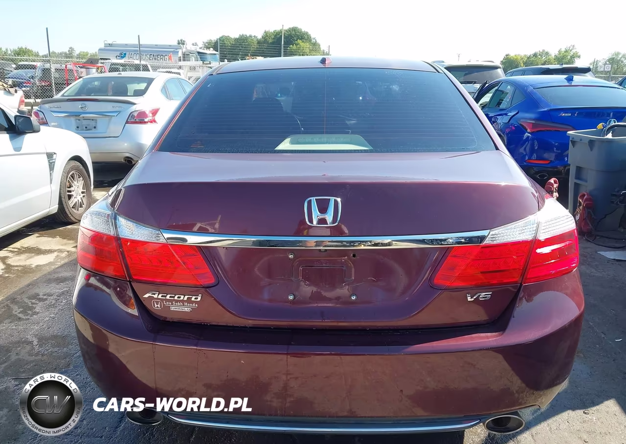 2014 Honda Accord Ex-L V-6 VIN:1HGCR3F85EA040420 - 17