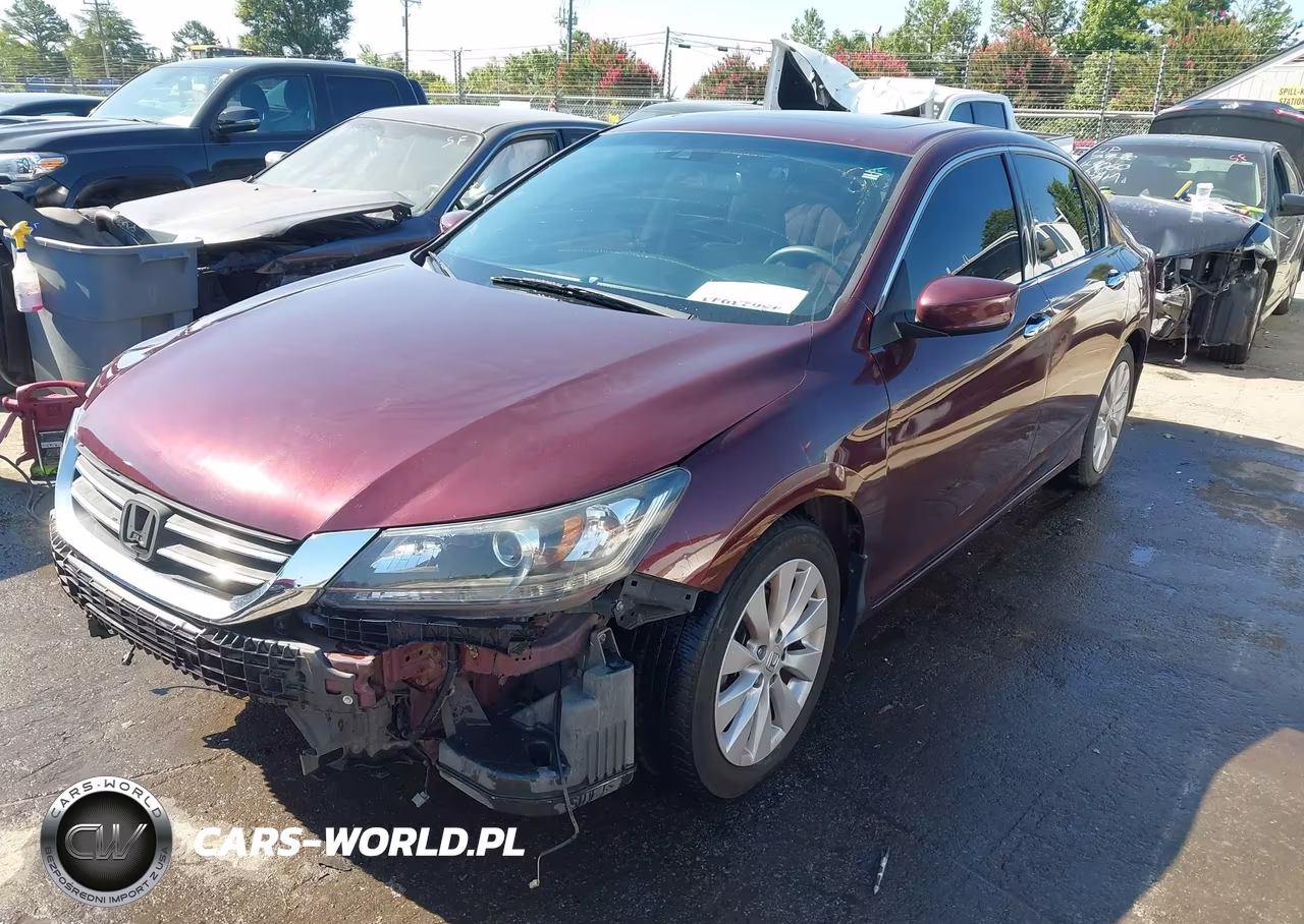2014 Honda Accord Ex-L V-6 VIN:1HGCR3F85EA040420 - 2