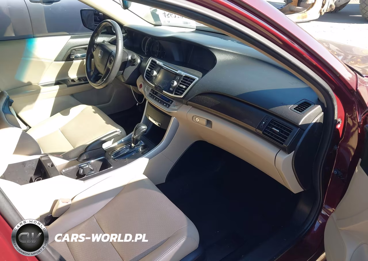 2014 Honda Accord Ex-L V-6 VIN:1HGCR3F85EA040420 - 5