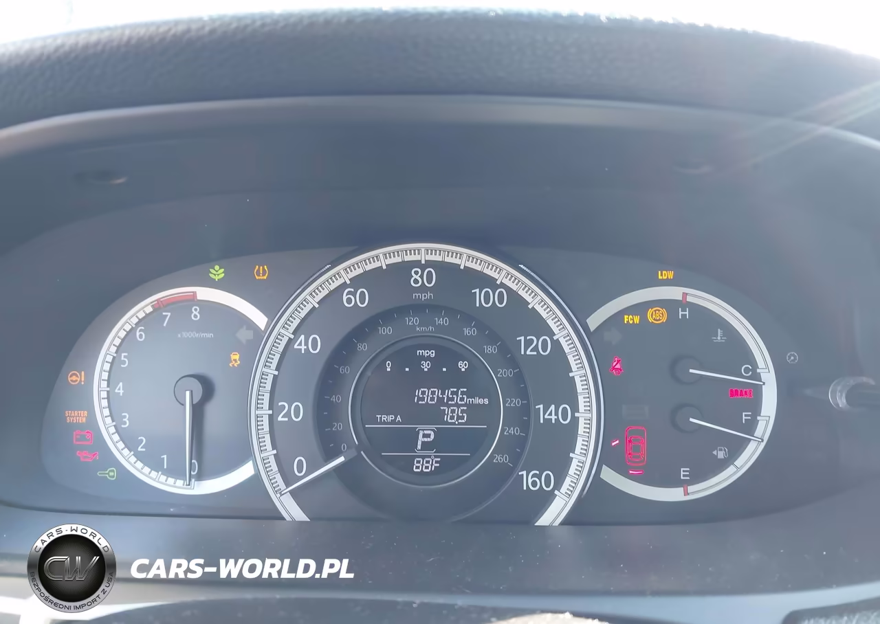 2014 Honda Accord Ex-L V-6 VIN:1HGCR3F85EA040420 - 7