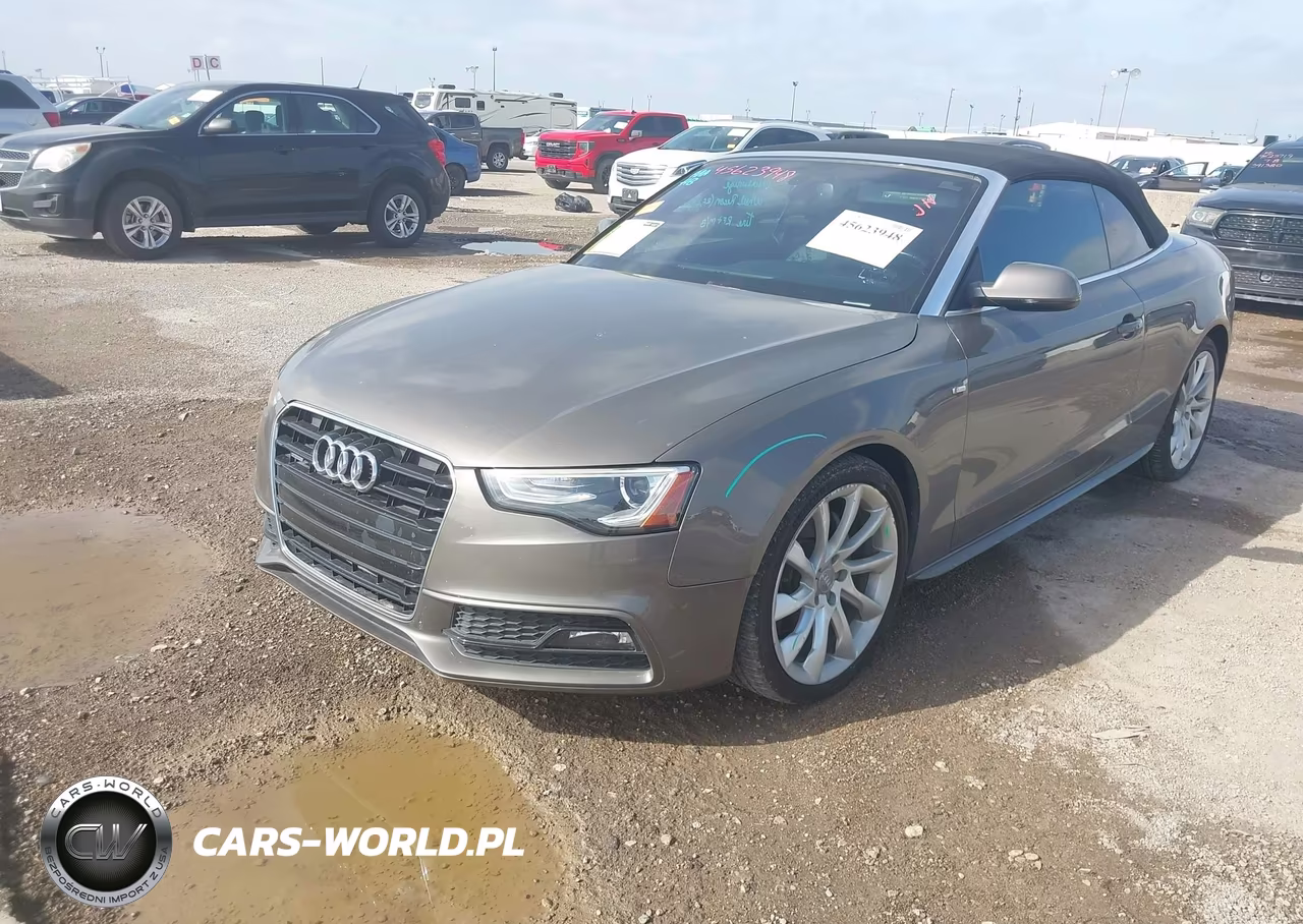 2015 Audi A5 2.0T Premium VIN:WAUMFAFH3FN006158 - 2