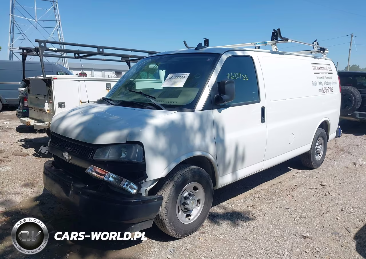 2019 Chevrolet Express 2500 Work Van VIN:1GCWGAFG3K1289372 - 2