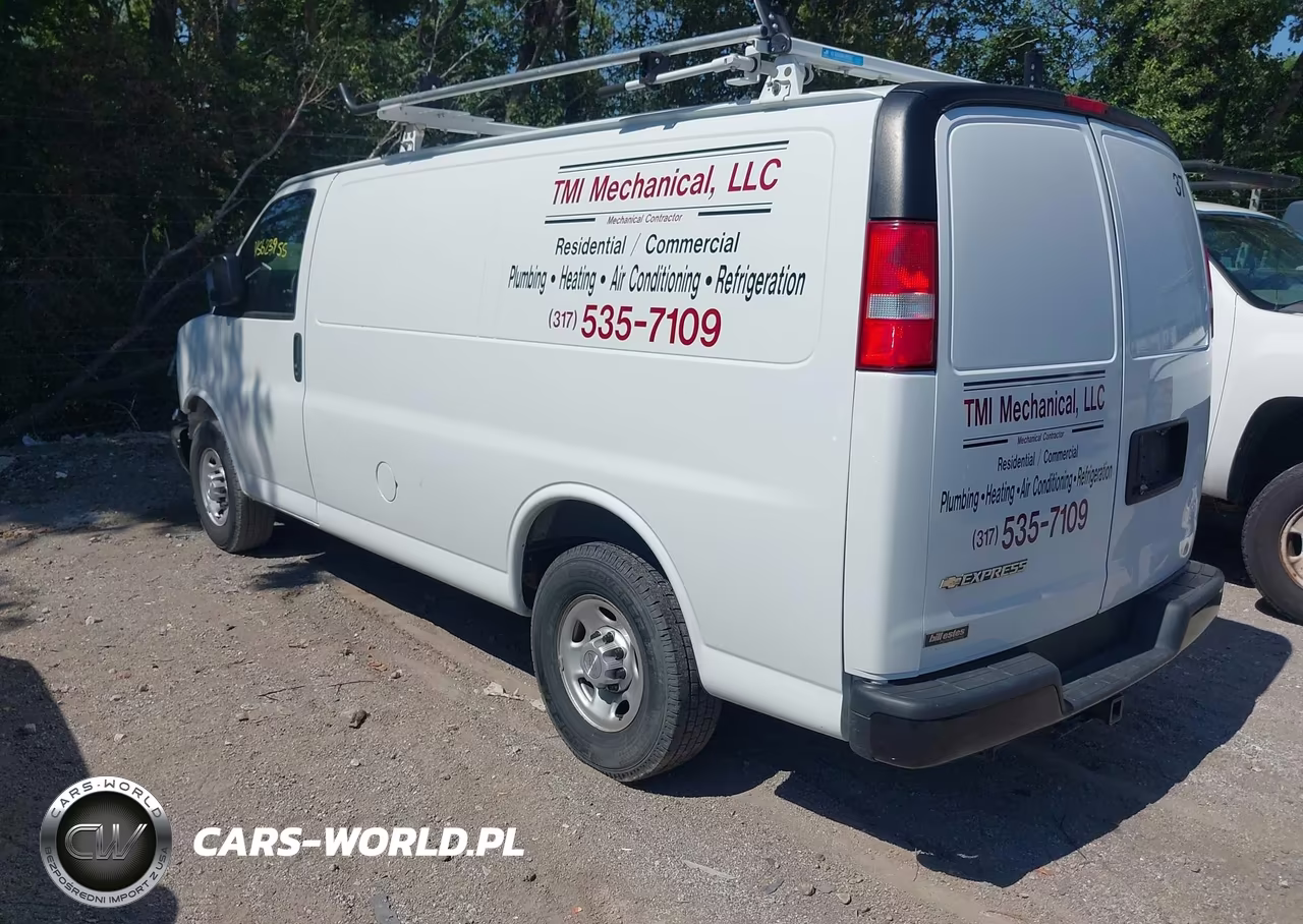 2019 Chevrolet Express 2500 Work Van VIN:1GCWGAFG3K1289372 - 3
