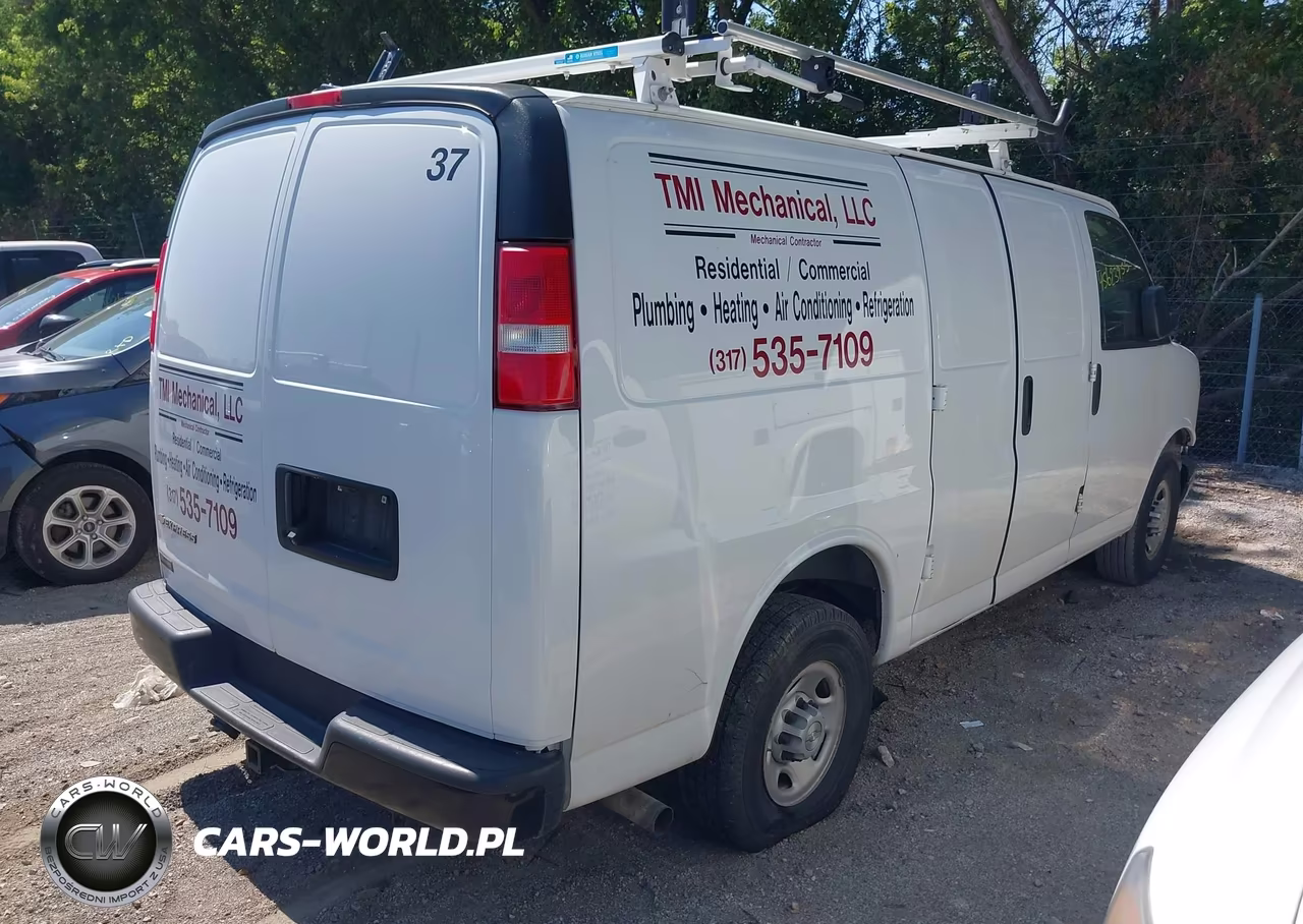 2019 Chevrolet Express 2500 Work Van VIN:1GCWGAFG3K1289372 - 4