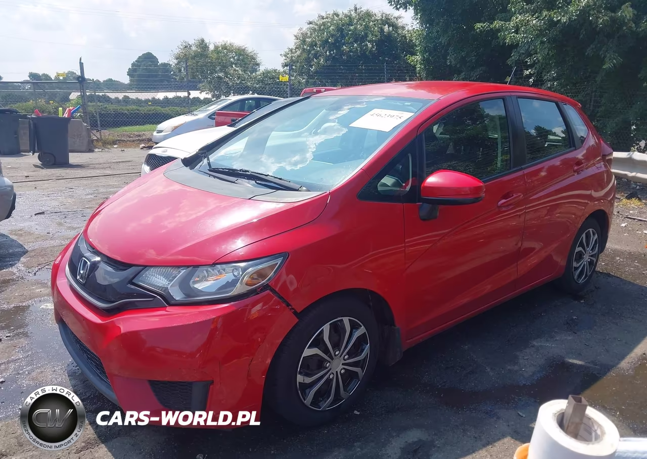 2015 Honda Fit Lx VIN:3HGGK5H5XFM758134 - 2