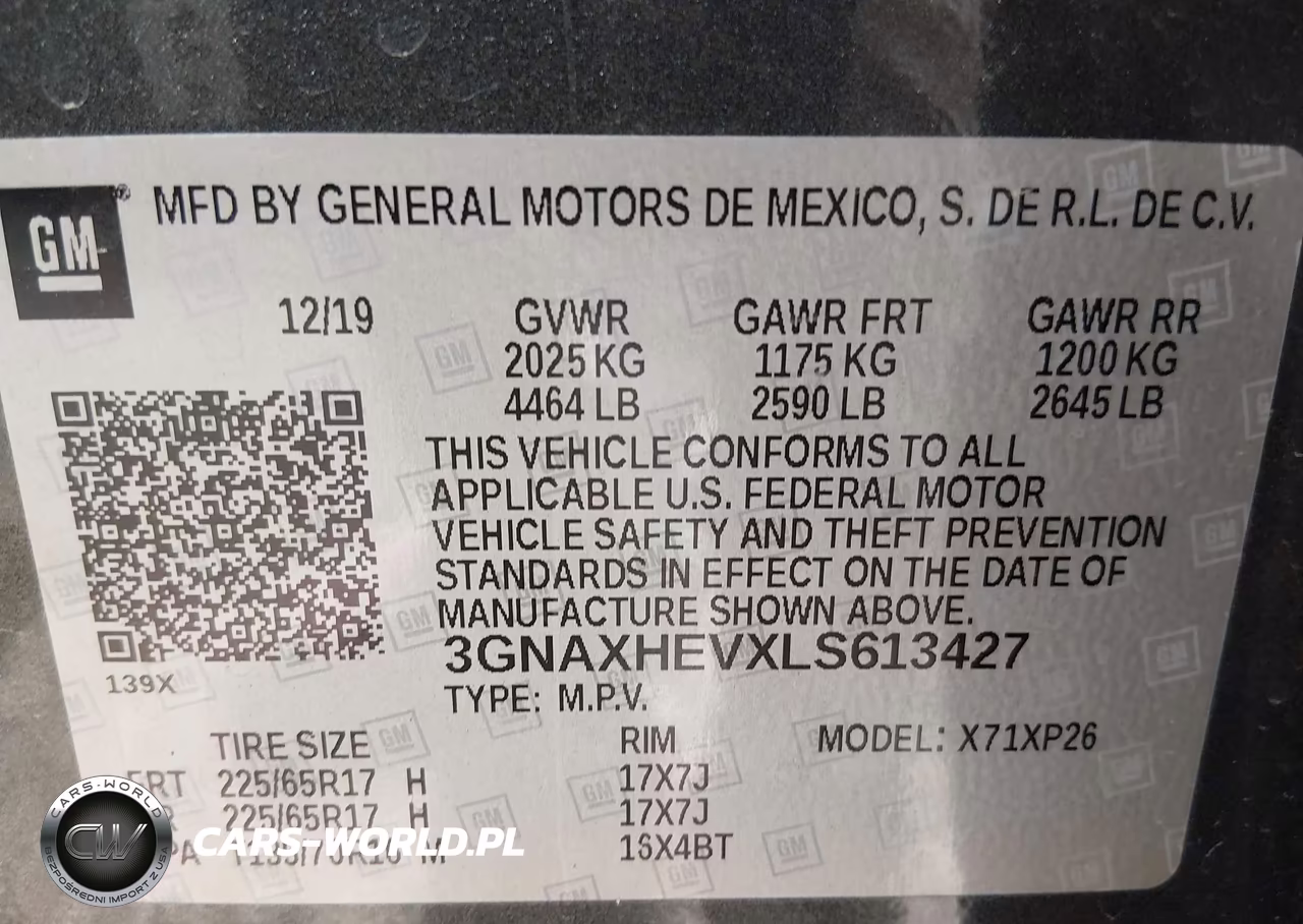 2020 Chevrolet Equinox Fwd Ls VIN:3GNAXHEVXLS613427 - 9