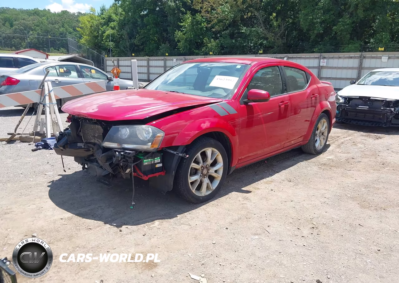 2014 Dodge Avenger R-T VIN:1C3CDZBG8EN167494 - 2
