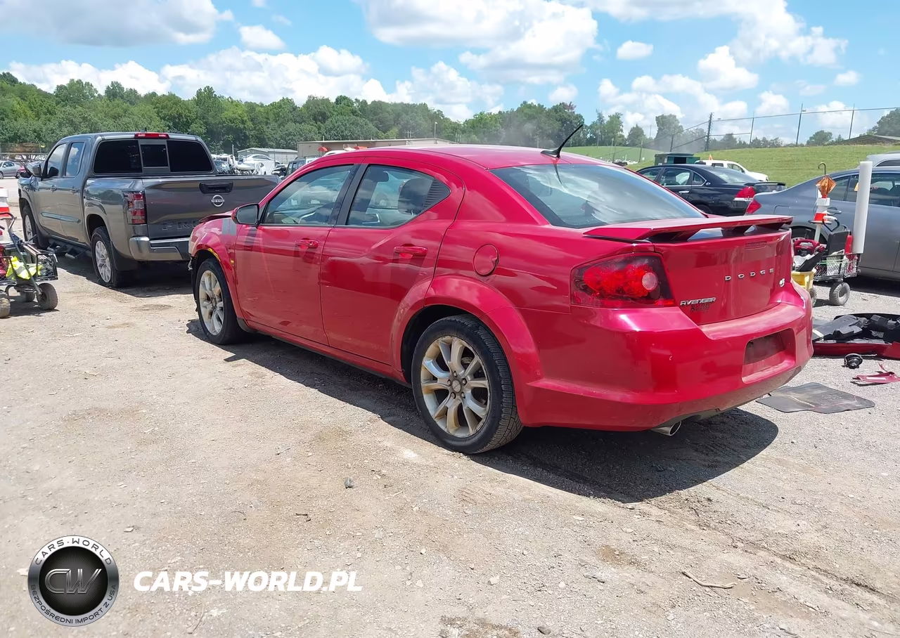 2014 Dodge Avenger R-T VIN:1C3CDZBG8EN167494 - 3
