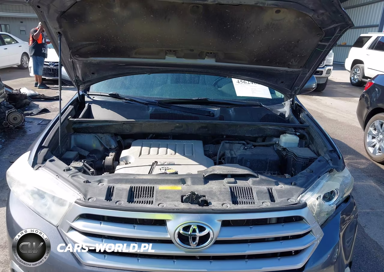 2013 Toyota Highlander Se V6 VIN:5TDBK3EH3DS219654 - 10