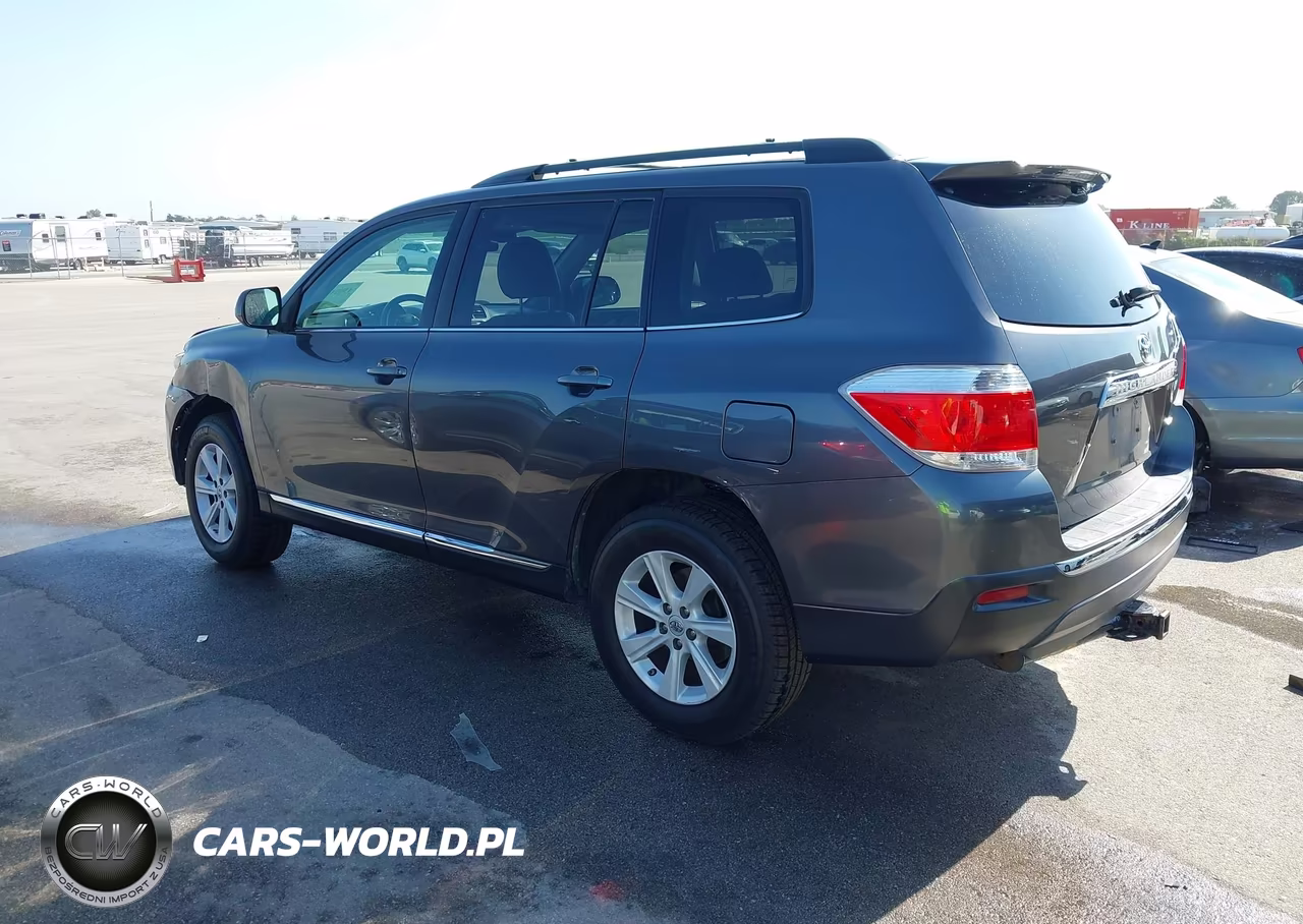 2013 Toyota Highlander Se V6 VIN:5TDBK3EH3DS219654 - 3