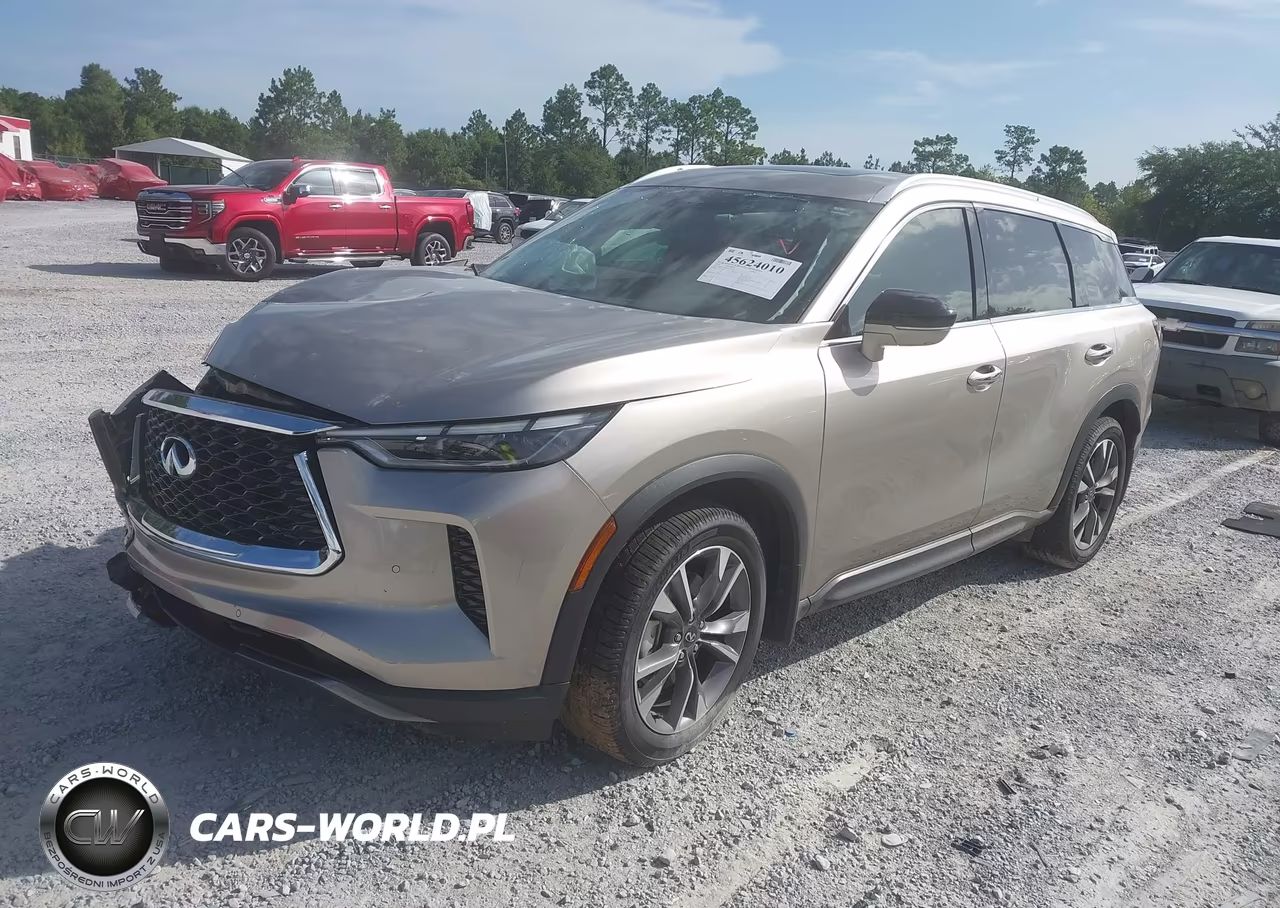 2022 Infiniti Qx60 Luxe VIN:5N1DL1FR9NC335974 - 2