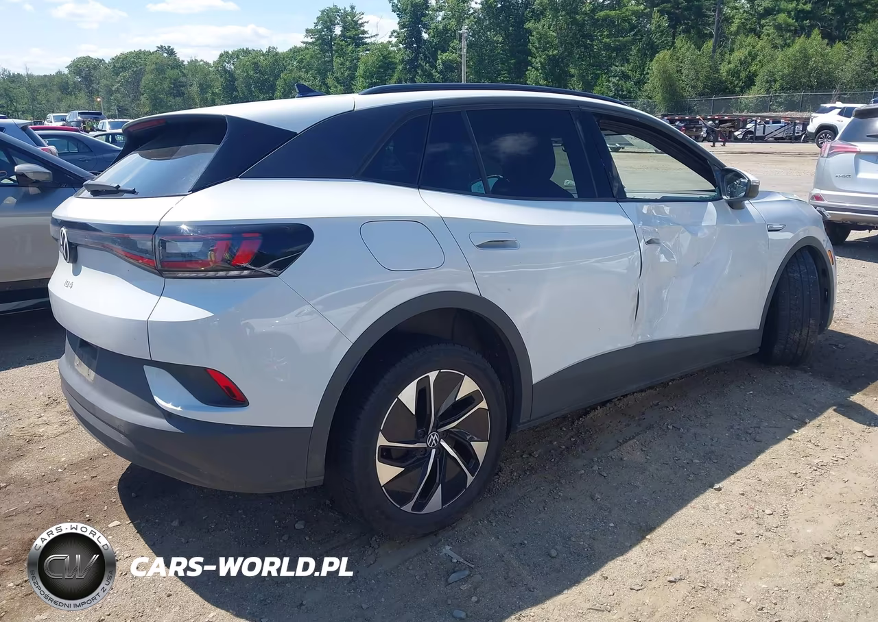2022 Volkswagen Id.4 Pro VIN:WVGRMPE22NP070950 - 4