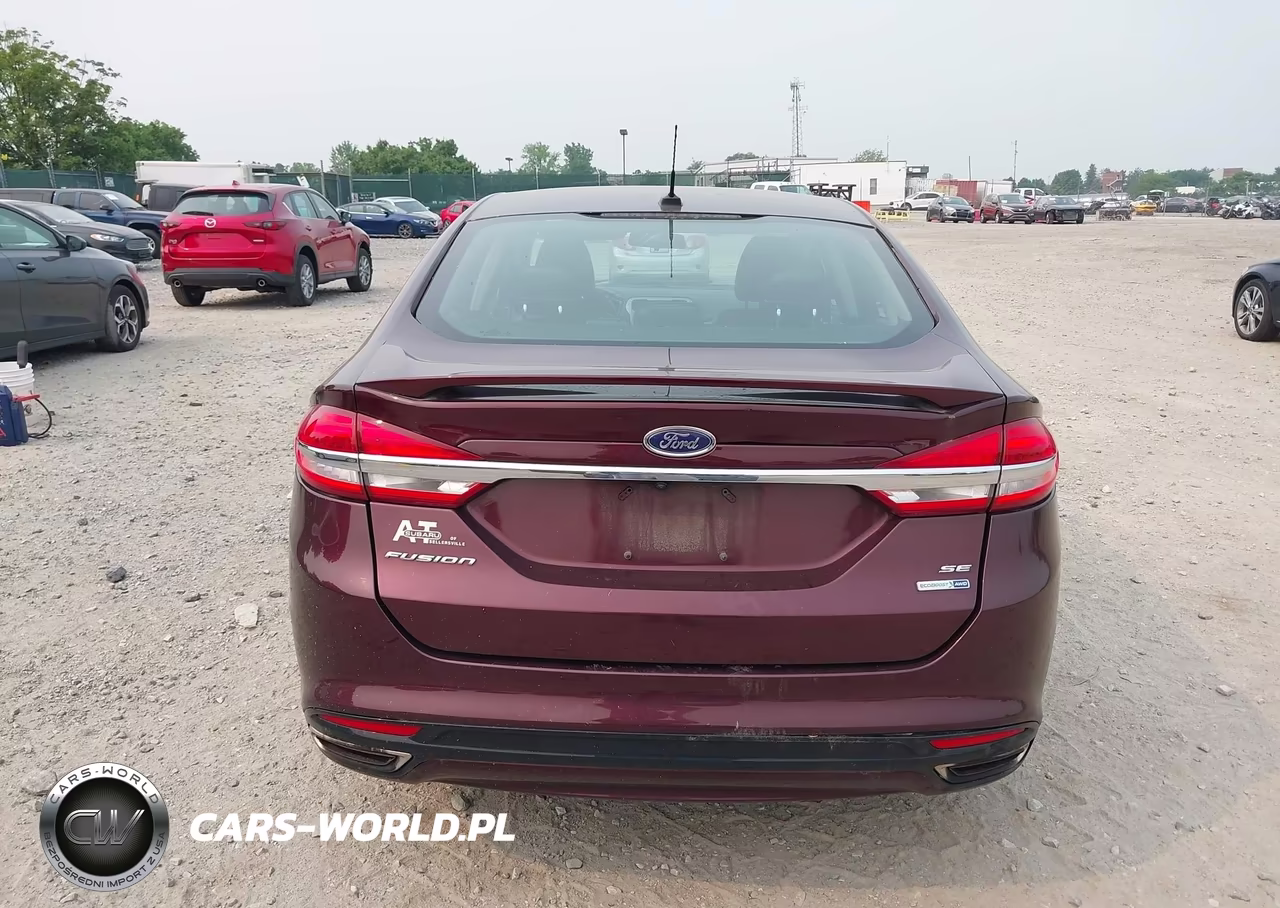 2017 Ford Fusion Se VIN:3FA6P0T91HR225609 - 15