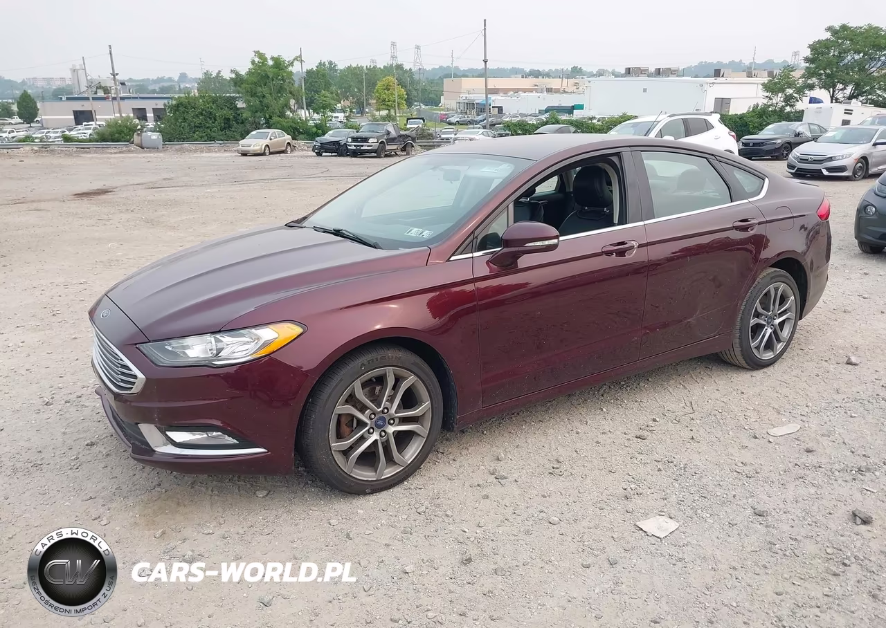 2017 Ford Fusion Se VIN:3FA6P0T91HR225609 - 2