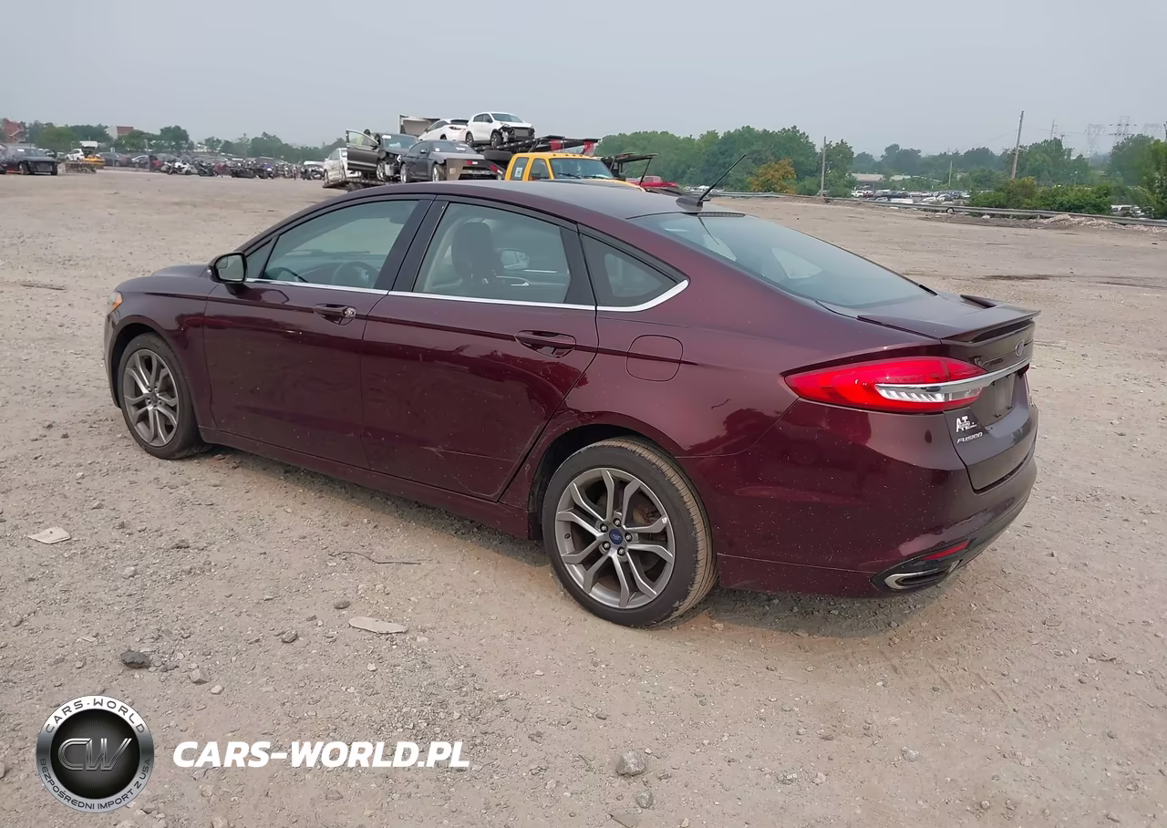 2017 Ford Fusion Se VIN:3FA6P0T91HR225609 - 3