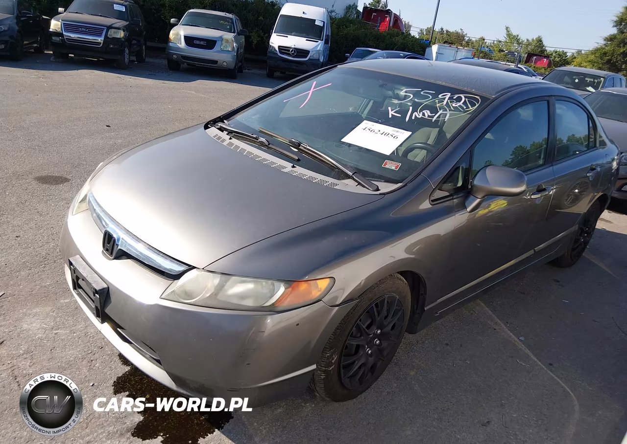 2007 Honda Civic Lx VIN:2HGFA16587H305592 - 2