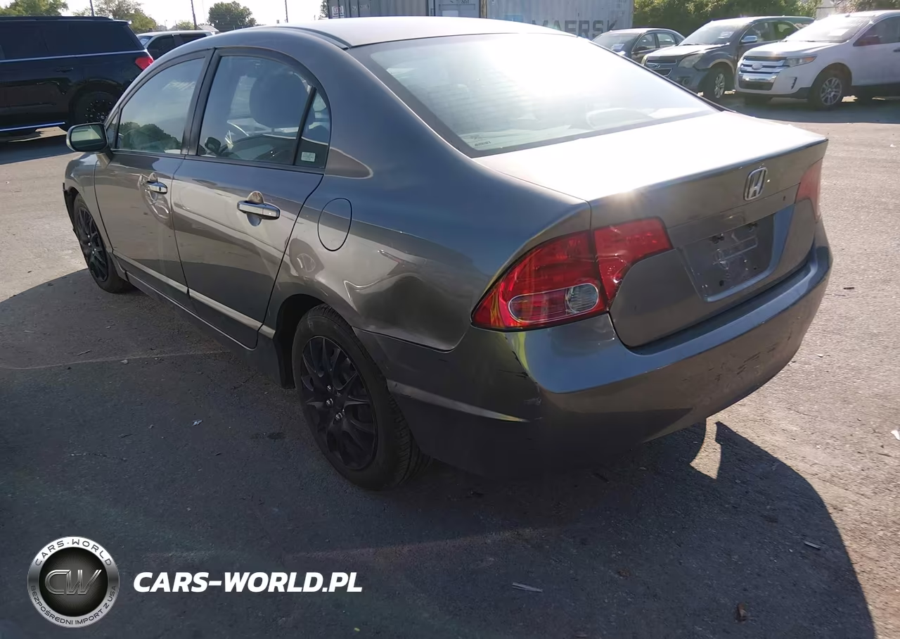 2007 Honda Civic Lx VIN:2HGFA16587H305592 - 3