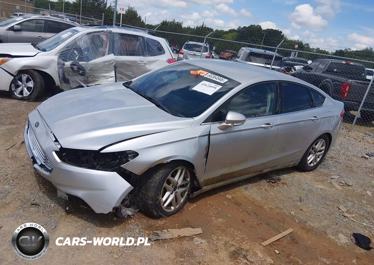 2016 Ford Fusion Se VIN:3FA6P0H77GR391980 - 2