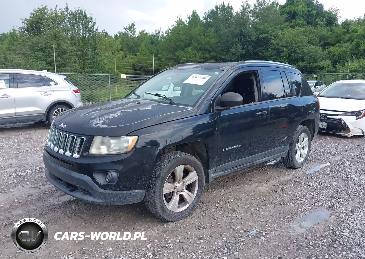 2012 Jeep Compass Sport VIN:1C4NJCBA8CD605388 - 2