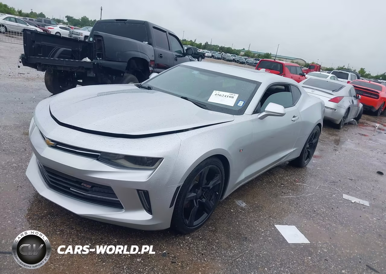 2017 Chevrolet Camaro 2Lt VIN:1G1FD1RSXH0171822 - 2
