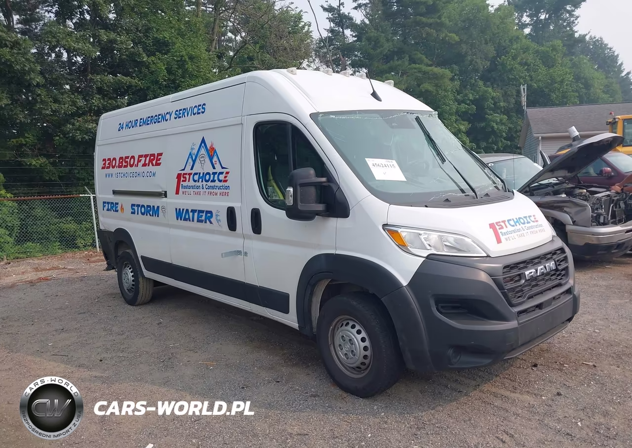 2025 Ram Promaster 2500 Tradesman High Roof 159 Wb W-Pass Seat – zdjęcie 1 z 21