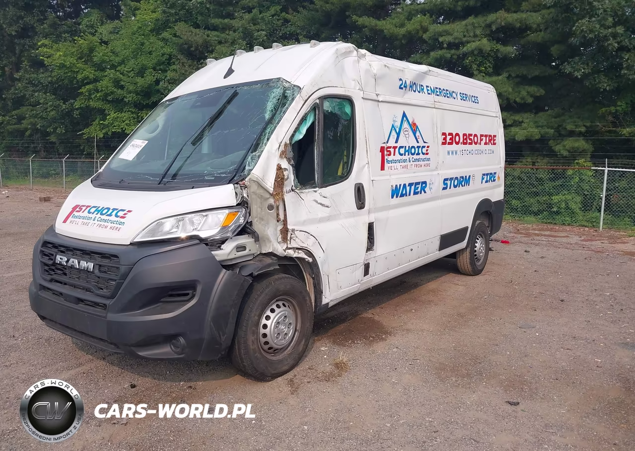 2025 Ram Promaster 2500 Tradesman High Roof 159 Wb W-Pass Seat VIN:3C6LRVDG3SE557588 - 2