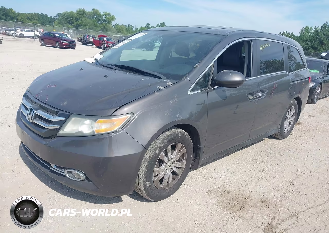 2014 Honda Odyssey Ex-L VIN:5FNRL5H67EB026348 - 2
