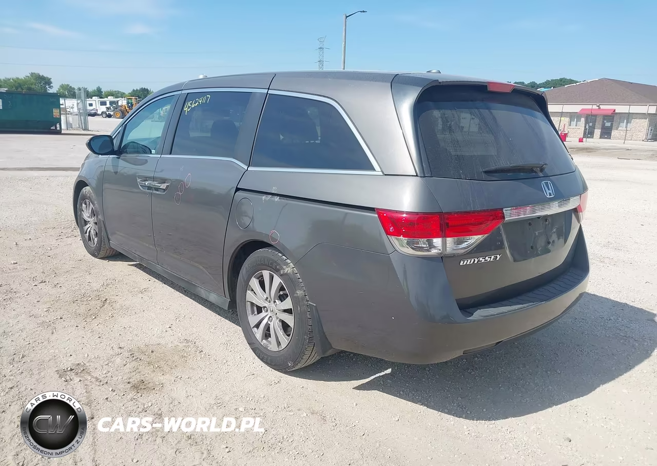 2014 Honda Odyssey Ex-L VIN:5FNRL5H67EB026348 - 3