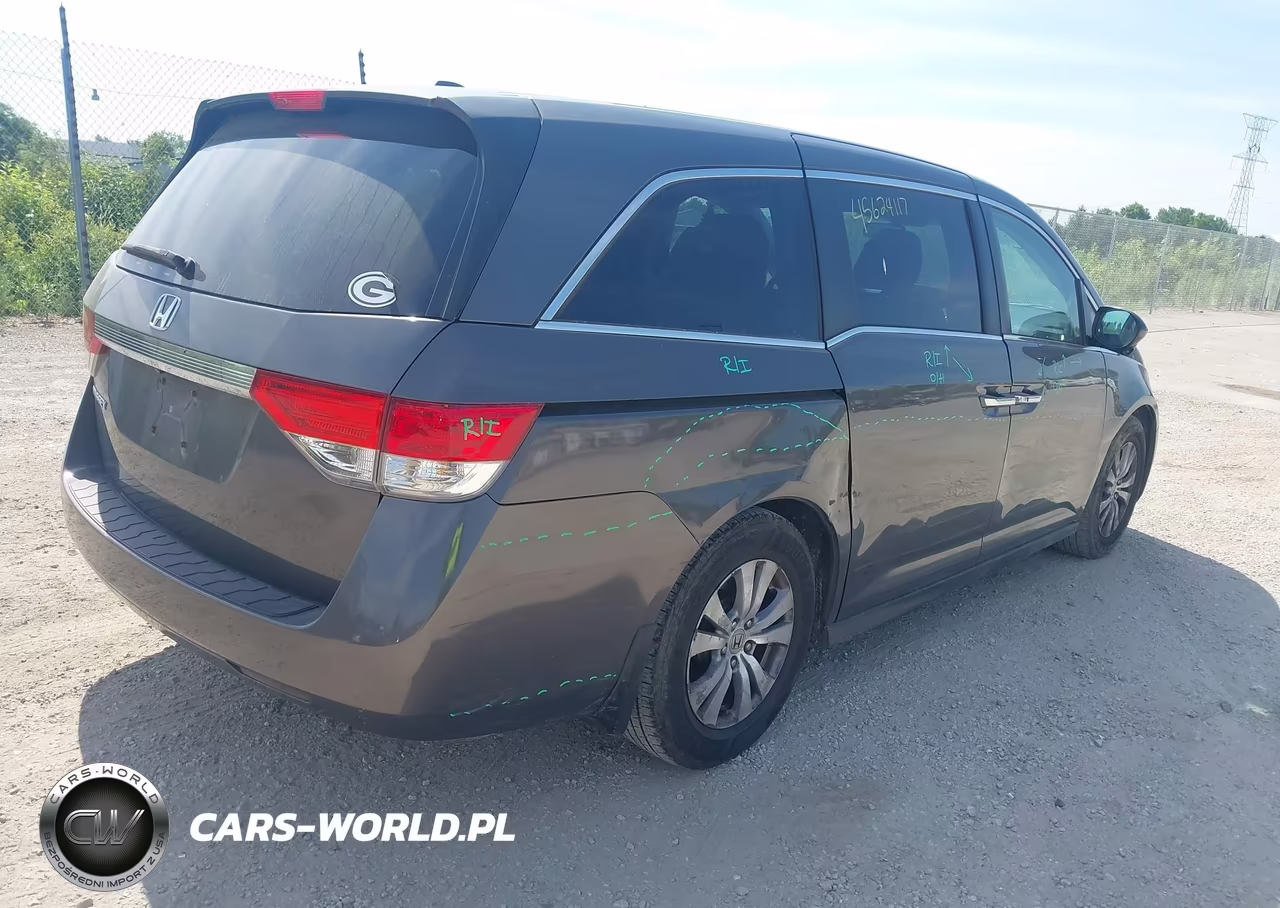 2014 Honda Odyssey Ex-L VIN:5FNRL5H67EB026348 - 4