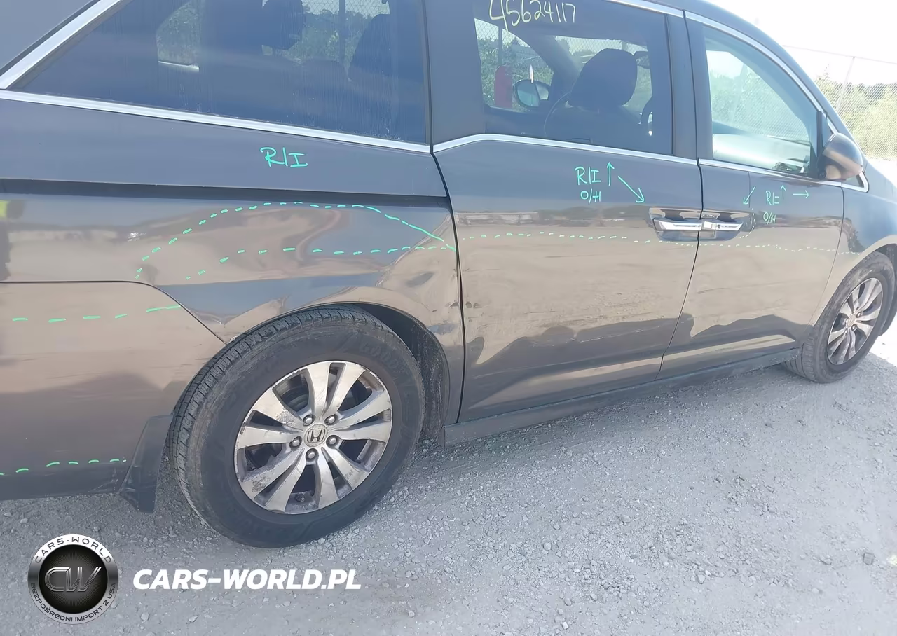 2014 Honda Odyssey Ex-L VIN:5FNRL5H67EB026348 - 6