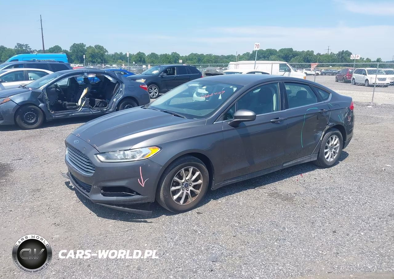 2015 Ford Fusion S VIN:3FA6P0G73FR124321 - 2