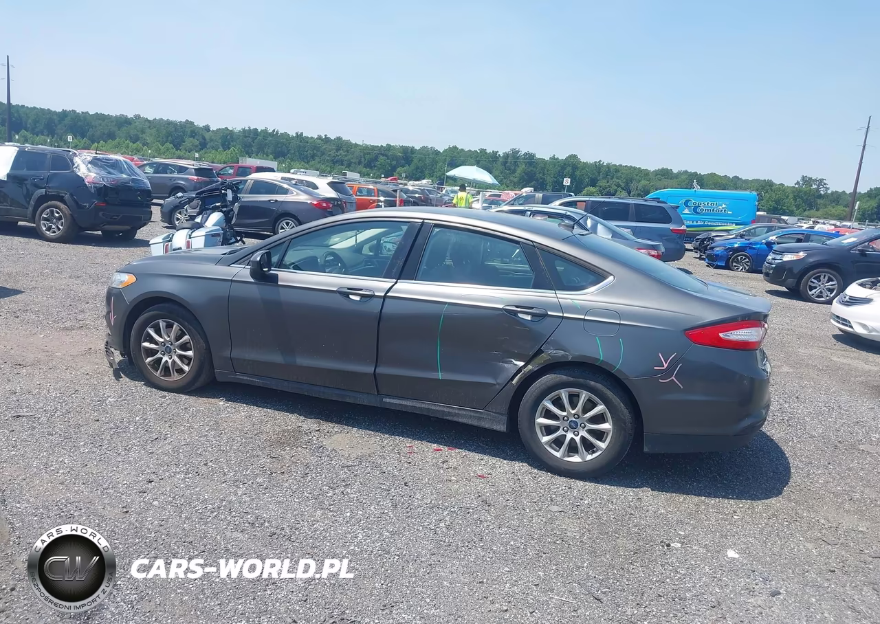 2015 Ford Fusion S VIN:3FA6P0G73FR124321 - 3